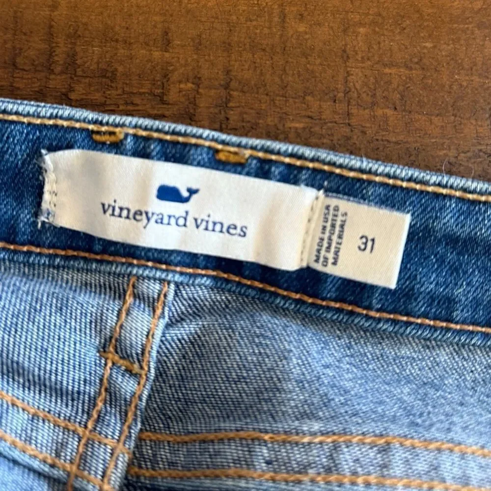 VINEYARD VINES HIGH RISE SKINNY JEANS SIZE 31